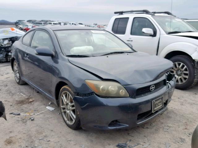 JTKDE167X80235815 - 2008 TOYOTA SCION TC ლურჯი ფოტო 1