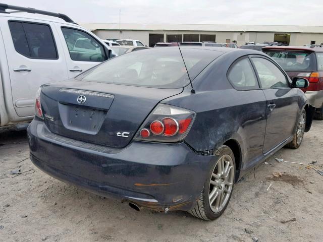 JTKDE167X80235815 - 2008 TOYOTA SCION TC ლურჯი ფოტო 4