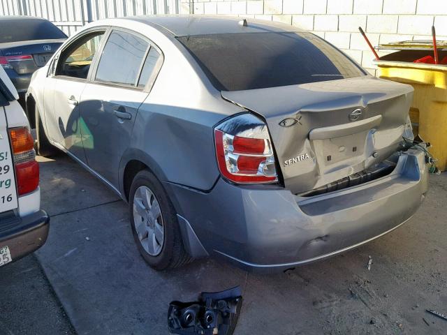 3N1AB61EX8L716546 - 2008 NISSAN SENTRA 2.0 SILVER photo 3