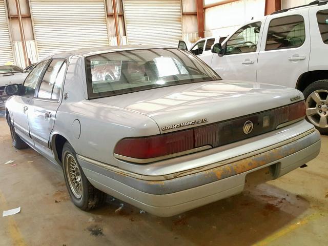 2MELM75W6RX608464 - 1994 MERCURY GRAND MARQ GRAY photo 3