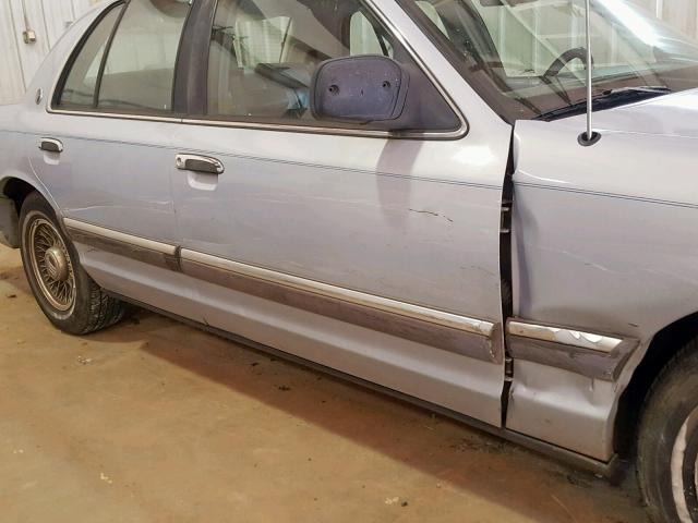 2MELM75W6RX608464 - 1994 MERCURY GRAND MARQ GRAY photo 9