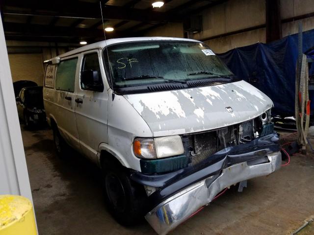 2B7HB11X12K128215 - 2002 DODGE RAM VAN B1 WHITE photo 1