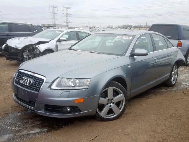 WAUDH74F38N085297 - 2008 AUDI A6 3.2 QUA SILVER photo 2