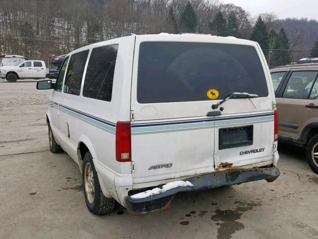 1GNDM19X43B144405 - 2003 CHEVROLET ASTRO WHITE photo 3