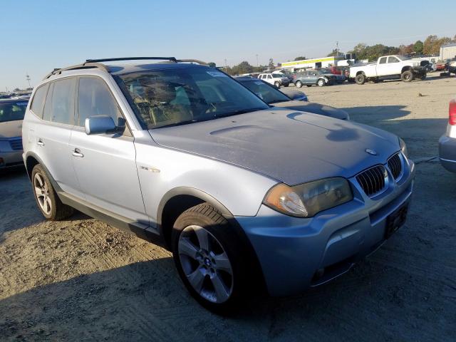 WBXPA93416WG78993 - 2006 BMW X3 3.0I BLUE photo 1