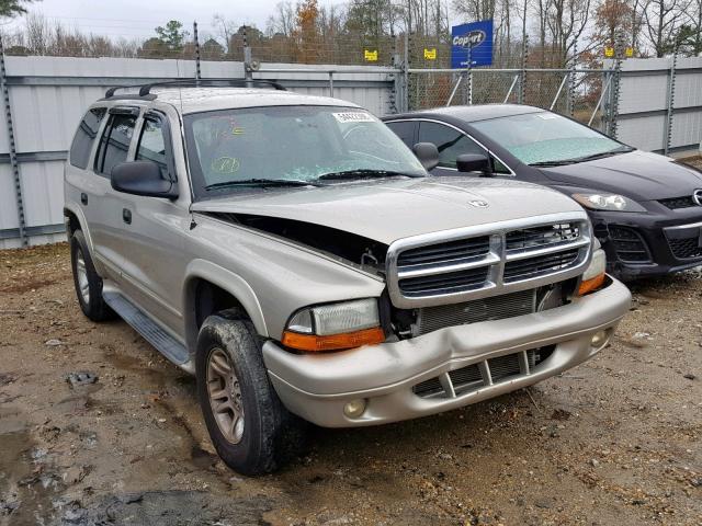 1B4HS58Z52F147196 - 2002 DODGE DURANGO SL SILVER photo 1