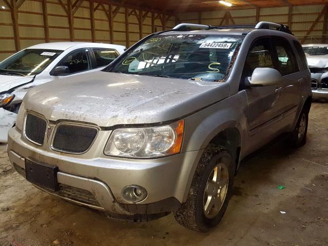 2CKDL33F386038053 - 2008 PONTIAC TORRENT SILVER photo 2