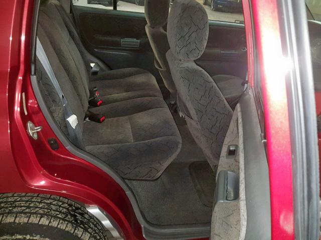 2CNBJ634916922844 - 2001 CHEVROLET TRACKER LT RED photo 6