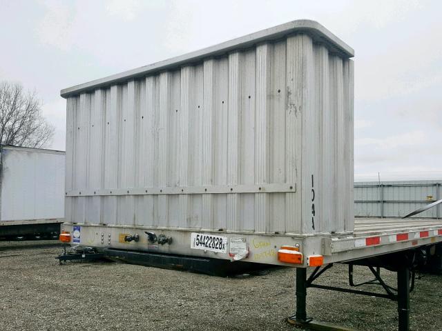 1TTF4820952012237 - 2005 FLAT TRAILER SILVER photo 10