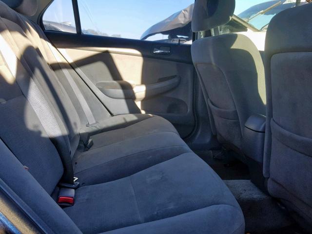 3HGCM56466G709109 - 2006 HONDA ACCORD LX BLUE photo 6