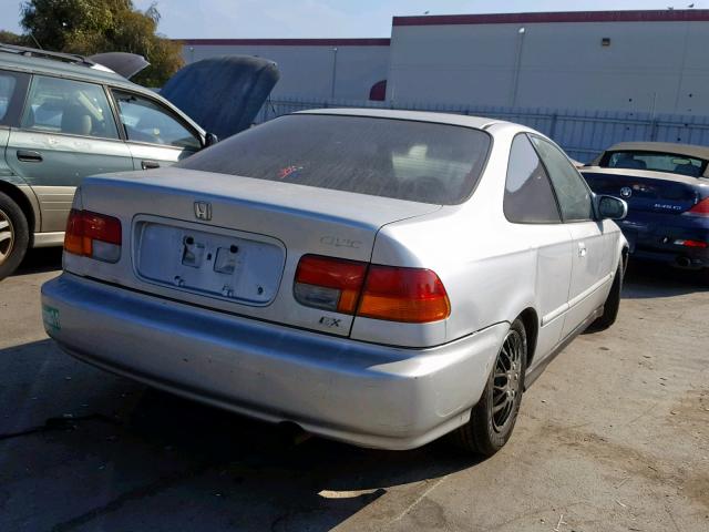 1HGEJ8144WL082908 - 1998 HONDA CIVIC EX GRAY photo 4