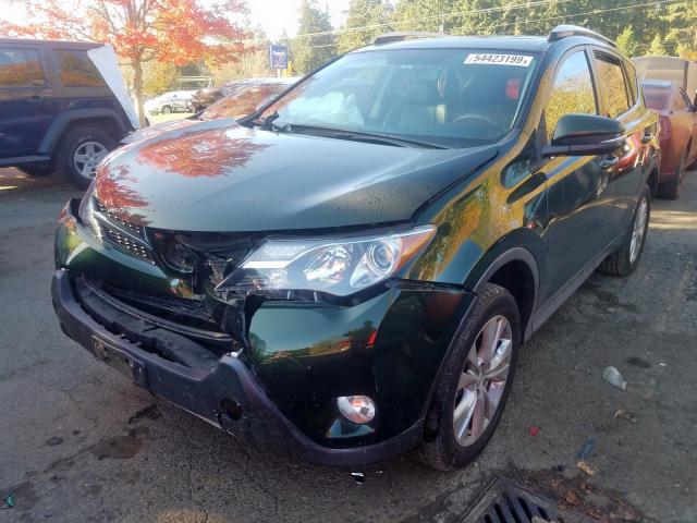 2T3DFREV9DW105453 - 2013 TOYOTA RAV4 LIMIT BLACK photo 2