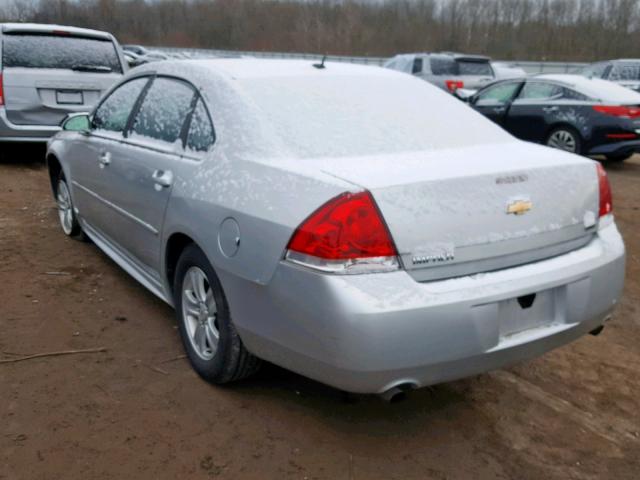 2G1WA5E35E1153050 - 2014 CHEVROLET IMPALA LIM SILVER photo 3