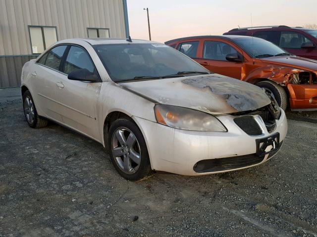 1G2ZH57N394136907 - 2009 PONTIAC G6 GT WHITE photo 1