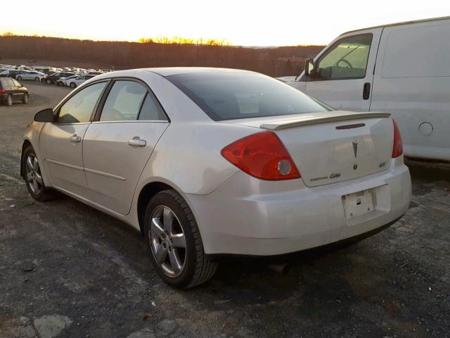 1G2ZH57N394136907 - 2009 PONTIAC G6 GT WHITE photo 3