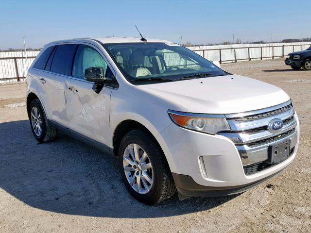 2FMDK3KC7BBA17203 - 2011 FORD EDGE LIMIT WHITE photo 1