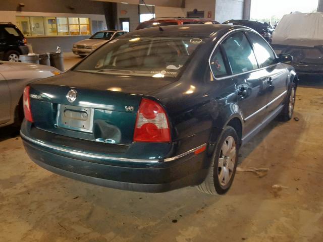 WVWRH63B01E123897 - 2001 VOLKSWAGEN PASSAT GLX 绿色 照片 4