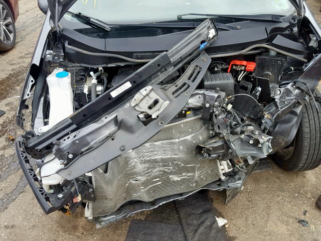 JHMGE8H38DC038902 - 2013 HONDA FIT GRAY photo 7