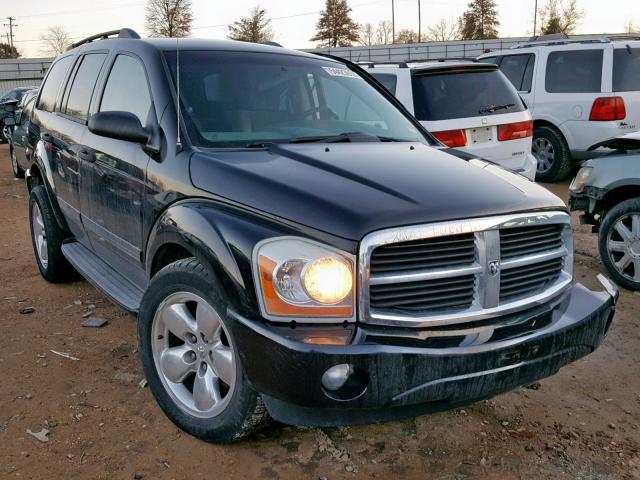 1D4HB48N95F607400 - 2005 DODGE DURANGO SL BLACK photo 1