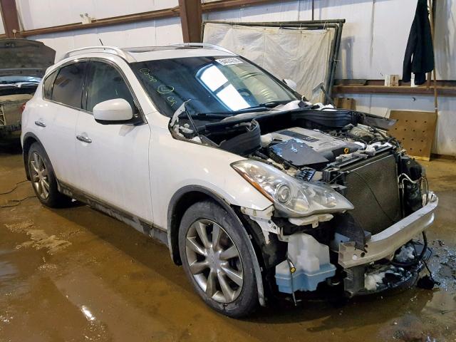 JN1AJ0HR9AM756590 - 2010 INFINITI EX35 BASE WHITE photo 2