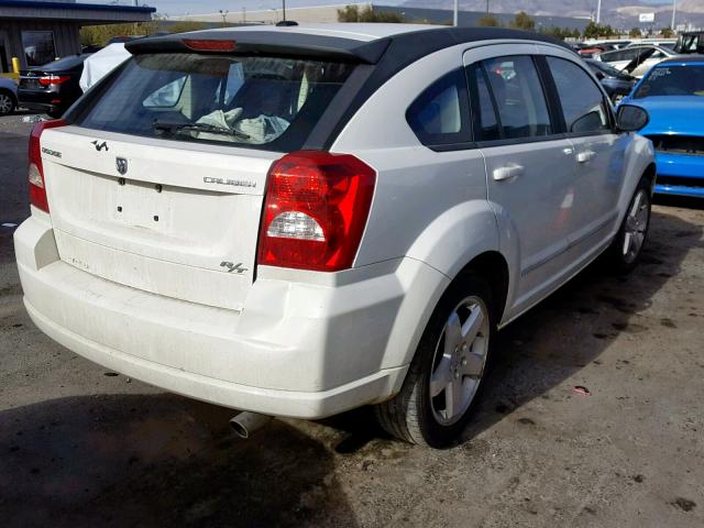 1B3HB78B39D197023 - 2009 DODGE CALIBER R/ WHITE photo 4