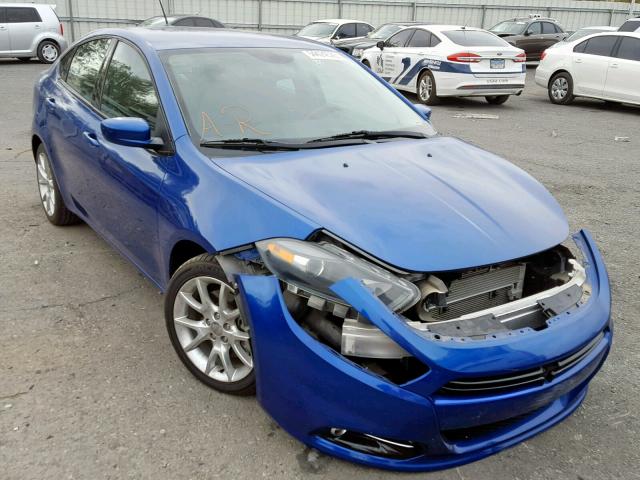 1C3CDFBA4DD333086 - 2013 DODGE DART SXT BLUE photo 1