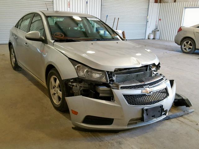 1G1PC5SB4E7345217 - 2014 CHEVROLET CRUZE LT SILVER photo 1