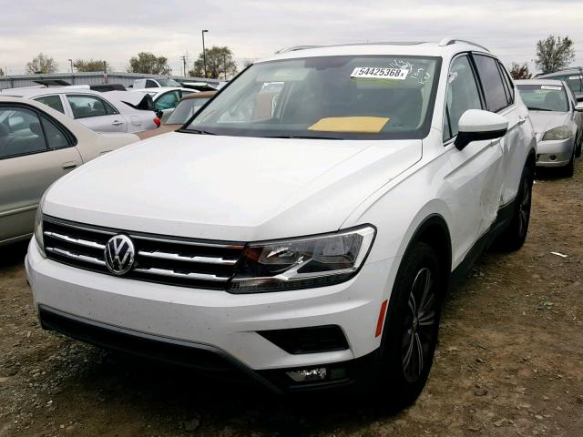 3VV3B7AX6JM015176 - 2018 VOLKSWAGEN TIGUAN SE WHITE photo 2