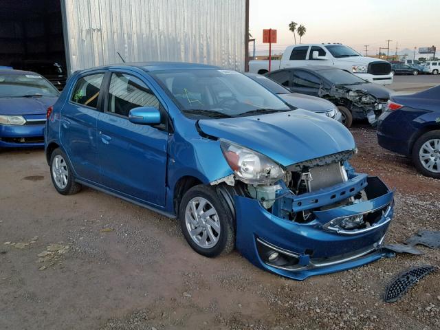 ML32A4HJ0HH002017 - 2017 MITSUBISHI MIRAGE SE BLUE photo 1