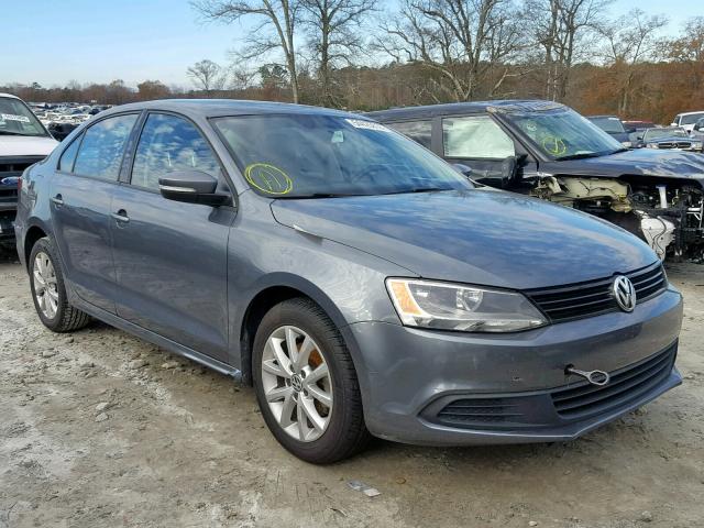 3VWDX7AJ3BM309357 - 2011 VOLKSWAGEN JETTA SE GRAY photo 1