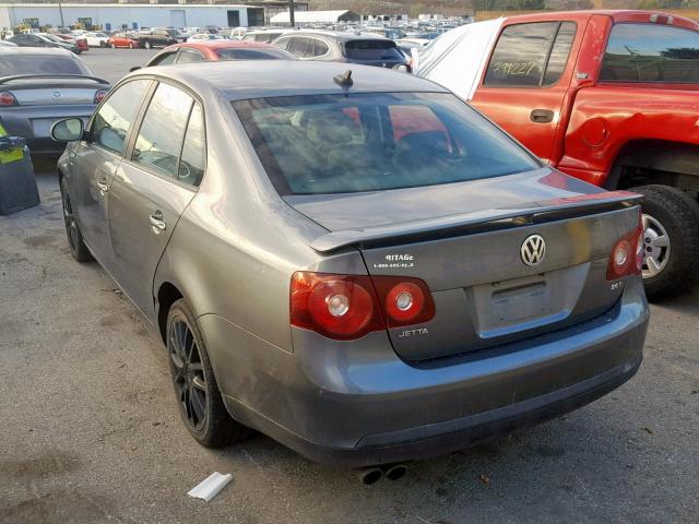 3VWRA71K79M040743 - 2009 VOLKSWAGEN JETTA WOLF GRAY photo 3