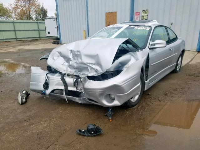 1G2WP12K32F196093 - 2002 PONTIAC GRAND PRIX SILVER photo 2