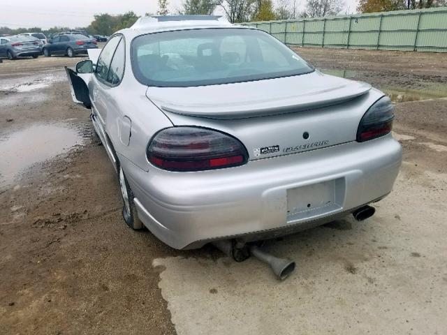 1G2WP12K32F196093 - 2002 PONTIAC GRAND PRIX SILVER photo 3