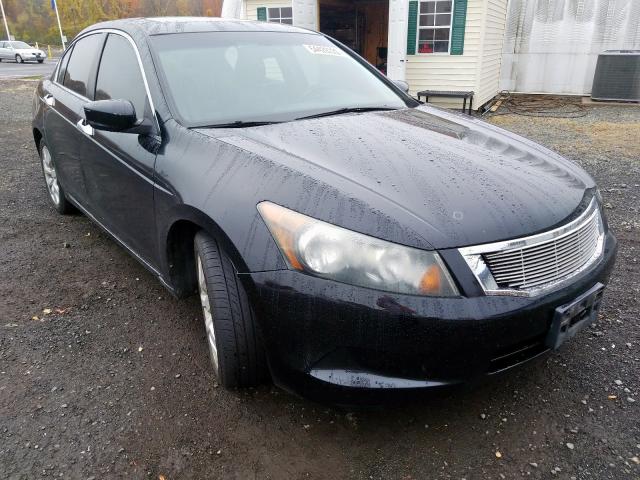 1HGCP26818A107759 - 2008 HONDA ACCORD EXL BLACK photo 1