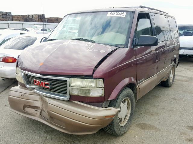 1GKDM19W3TB528065 - 1996 GMC SAFARI XT TWO TONE photo 2