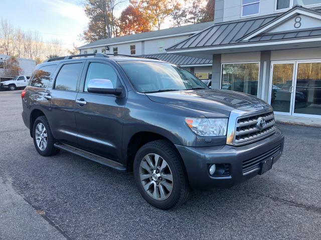 5TDJY5G16BS055075 - 2011 TOYOTA SEQUOIA LI GRAY photo 1