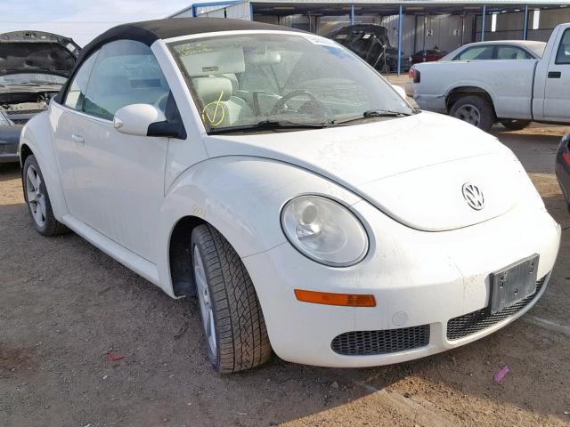 3VWFF31Y77M419322 - 2007 VOLKSWAGEN NEW BEETLE CREAM photo 1