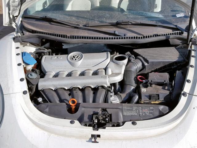 3VWFF31Y77M419322 - 2007 VOLKSWAGEN NEW BEETLE CREAM photo 7