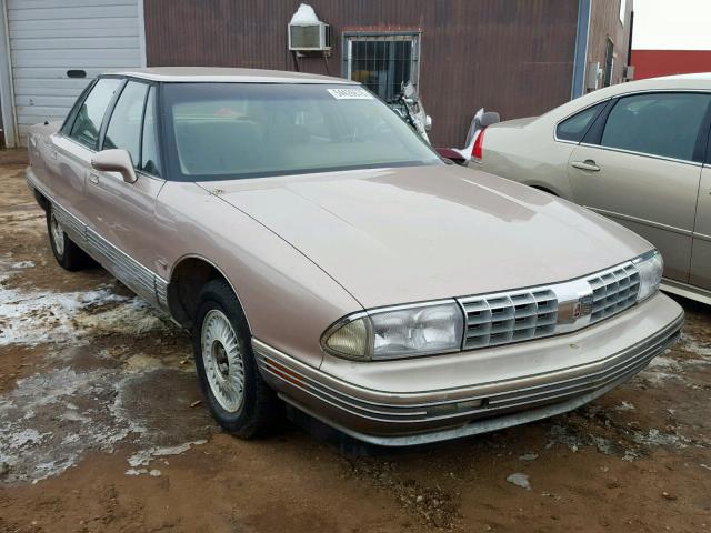 1G3CW53LXM4326790 - 1991 OLDSMOBILE 98 REGENCY TAN photo 1