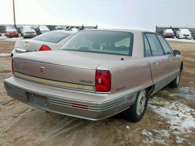 1G3CW53LXM4326790 - 1991 OLDSMOBILE 98 REGENCY TAN photo 4