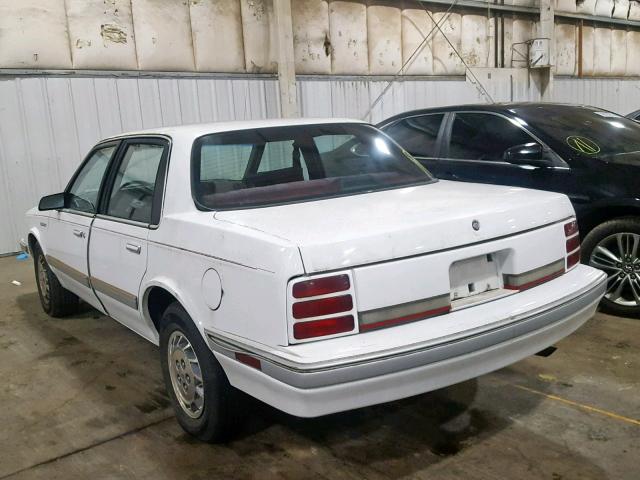 1G3AG54N4P6453662 - 1993 OLDSMOBILE CUTLASS CI WHITE photo 3
