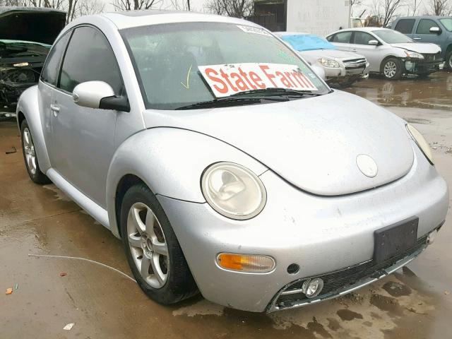3VWCD31C74M417515 - 2004 VOLKSWAGEN NEW BEETLE ვერცხლისფერი ფოტო 1
