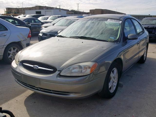 1FAFP56S71A144139 - 2001 FORD TAURUS SEL GRAY photo 2