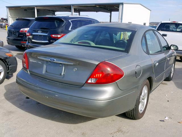 1FAFP56S71A144139 - 2001 FORD TAURUS SEL GRAY photo 4