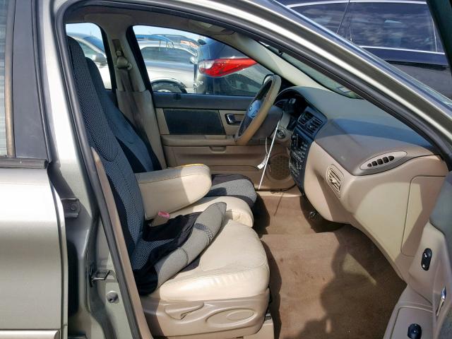 1FAFP56S71A144139 - 2001 FORD TAURUS SEL GRAY photo 5