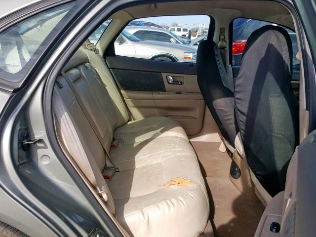 1FAFP56S71A144139 - 2001 FORD TAURUS SEL GRAY photo 6