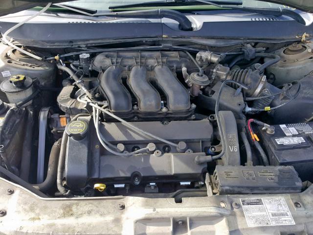 1FAFP56S71A144139 - 2001 FORD TAURUS SEL GRAY photo 7