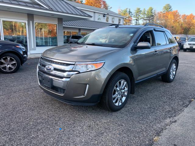 2FMDK4JC5DBB13437 - 2013 FORD EDGE SEL GRAY photo 2