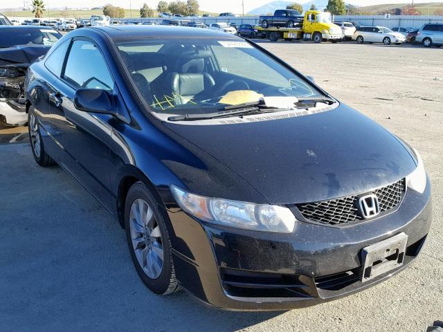 2HGFG1B99AH504410 - 2010 HONDA CIVIC EXL BLACK photo 1