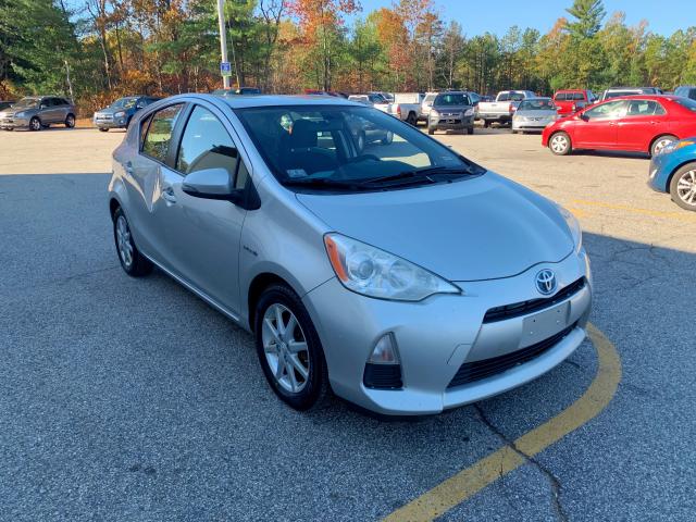 JTDKDTB34C1519119 - 2012 TOYOTA PRIUS C SILVER photo 1